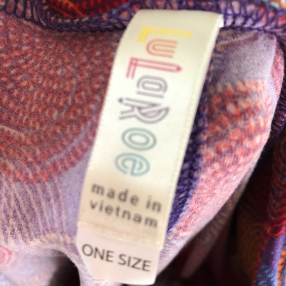 LuLaroe Colorful Circle Leggings - O/S - Picture 3 of 5